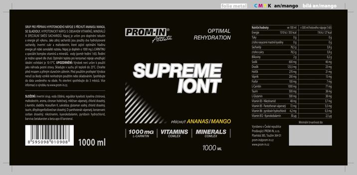 Prom-In Supreme Iont Drink Ananas/mango 1000 ml