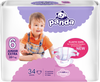 Panda Junior extra 34 ks