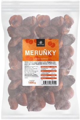 Allnature Meruňky sušené nesířené 1000 g