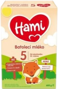 Hami 5 batolecí mléko 600 g