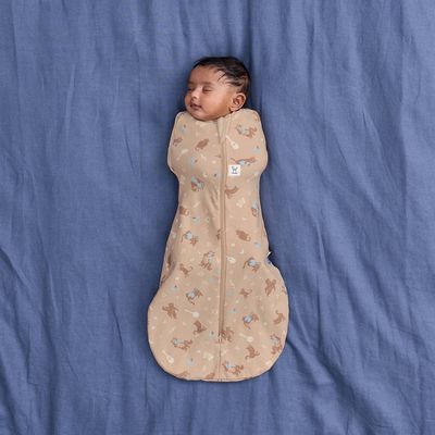 ERGOPOUCH Zavinovačka a pytel na spaní 2v1 Cocoon Melody 3-6m, 6-8kg, 0,2tog 1 ks