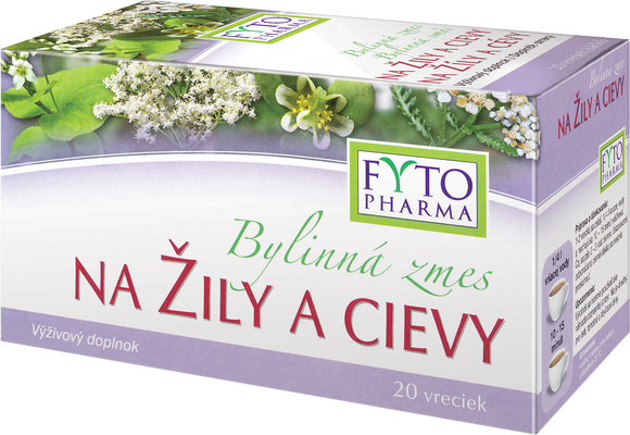 Fytopharma Bylinný čaj na křečové žíly 20 ks