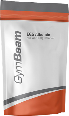 GymBeam Egg Albumin unflavored - 1000 g