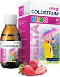 Delta COLOSTRUM® KIDS Akut Jahoda Tekuté 125 ml