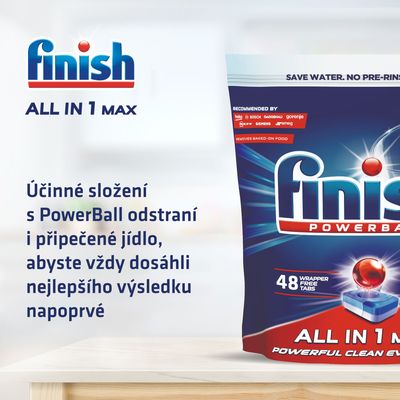 Finish All-in-1 Max 48 ks