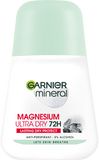 Garnier Mineral Magnesium dámský antiperspirant roll-on Ultra Dry 72h 50 ml