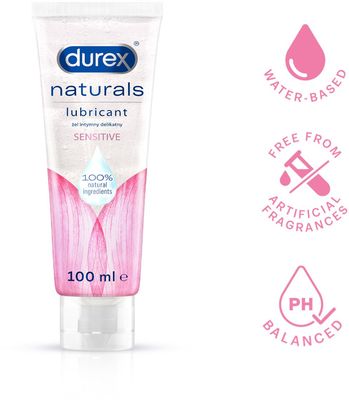 Durex Naturals Lubrikační gel Sensitive 100 ml