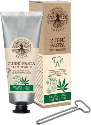 Natava Zubní pasta Bylinky + CBD 80 g