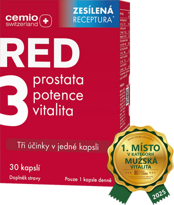 PB Cemio RED3, 30 kapslí