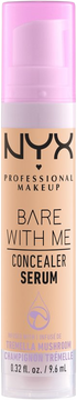 NYX Professional Makeup Bare With Me Zklidňující sérum a korektor 2v1- odstín 04 Beige 9.6 ml
