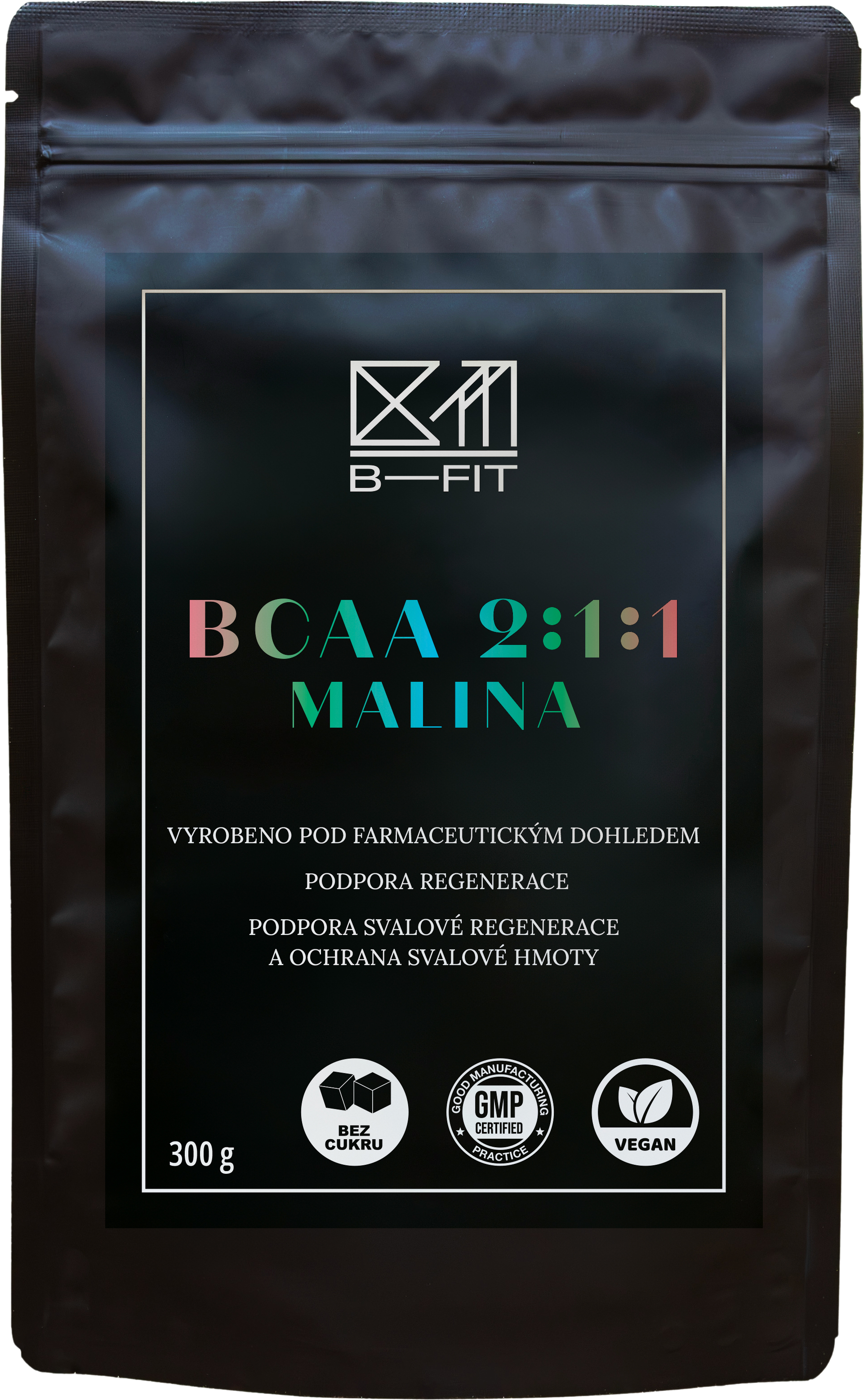 B-Fit Club BCAA 2:1:1 malina 300 mg