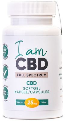 I am CBD Full Spectrum CBD kapsle 750 mg 30 ks