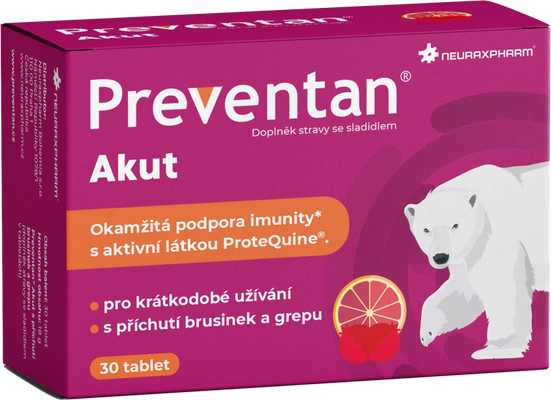 Preventan Akut s příchutí 30 tablet