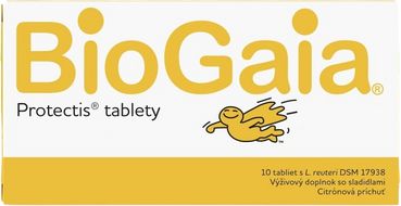 BioGaia ProTectis žvýkací tablety citrónová příchuť 10 tablet