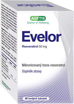 Evelor Resveratrol 50 mg 90 tobolek