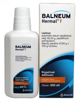 Balneum Hermal F tekutina 500 ml