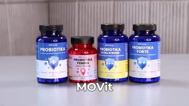 Uzdravte svou střevní mikroflóru pomocí přátelských bakterií MOVit Probiotik