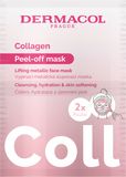 Dermacol Collagen vypínací slupovací maska 2 x 8 ml