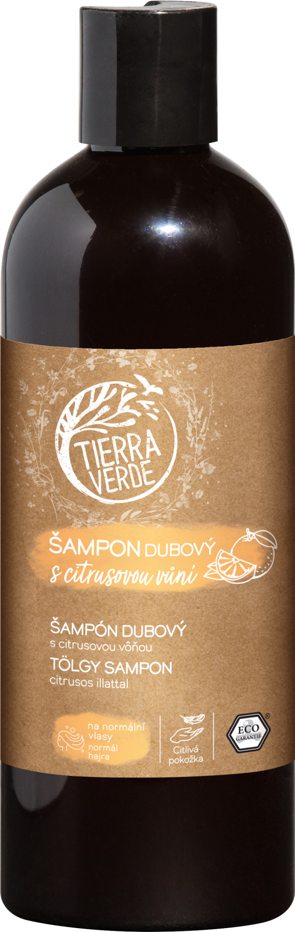 Tierra Verde Šampon dubový s citrusovou vůní 500 ml