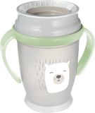 LOVI Hrneček 360° se svítícími úchyty BUDDY BEAR 9m+ 250 ml