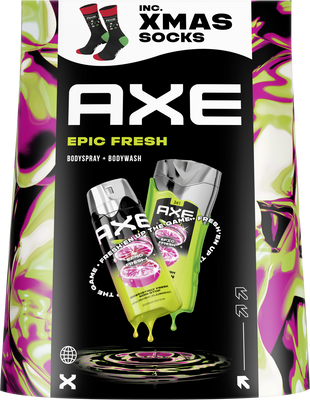 Axe Epic Fresh dárková kazeta s ponožkami