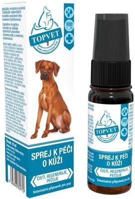 Topvet Sprej k péči o kůži 10 ml