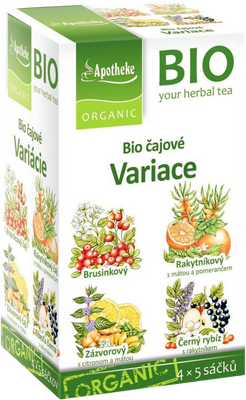 Apotheke BIO Čajové variace 20 sáčků