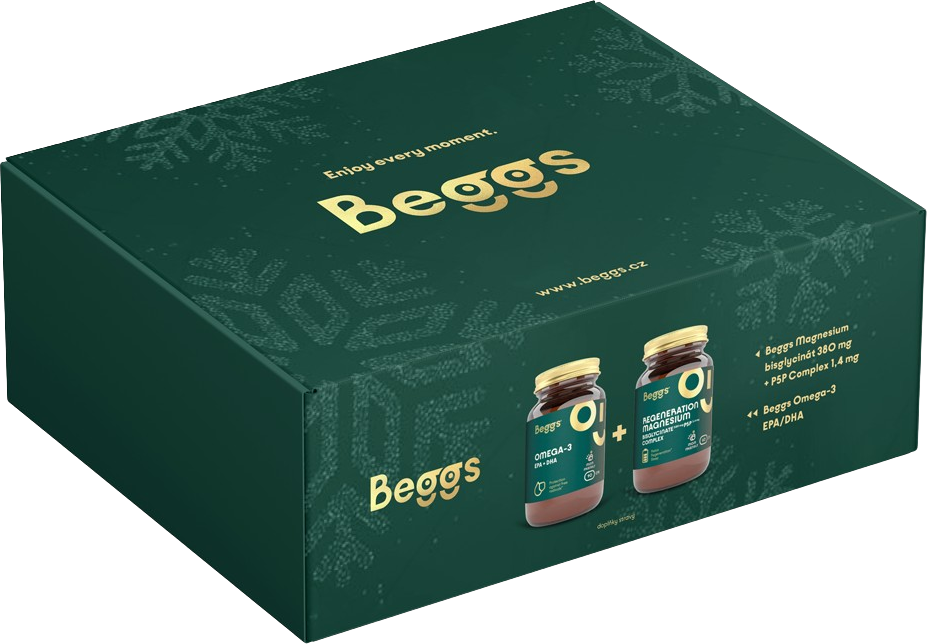 Beggs Energy and Resistance (Omega 90 kapslí + Magnesium 60 kapslí)