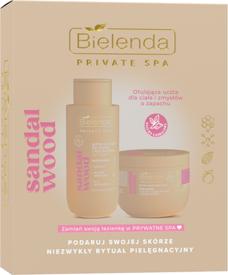 Bielenda Private Spa Sandal Wood dárkový set