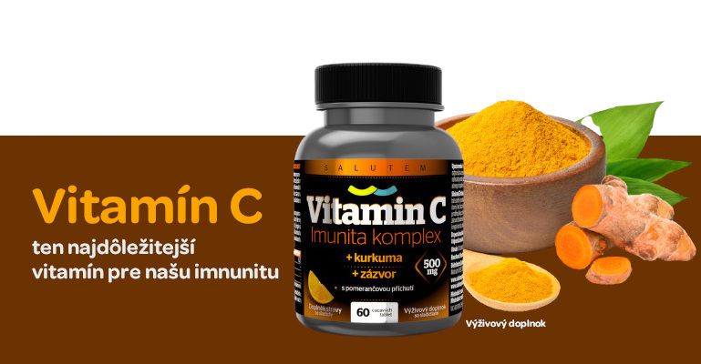  Vitamin C 500 mg Imunita kurkuma