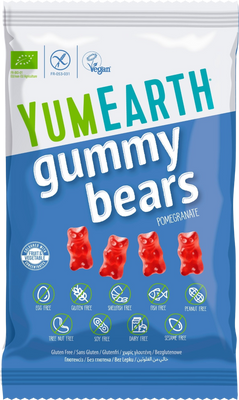 YumEarth BIO Ovocní želé medvídci 50 g