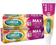 Corega Max Upevnění + Komfort Fixační krém 2 x 40 g
