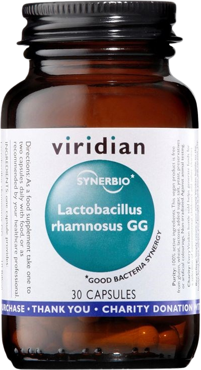 Viridian Synerbio Lactobacillus Rhamnosus GG 30 kapslí