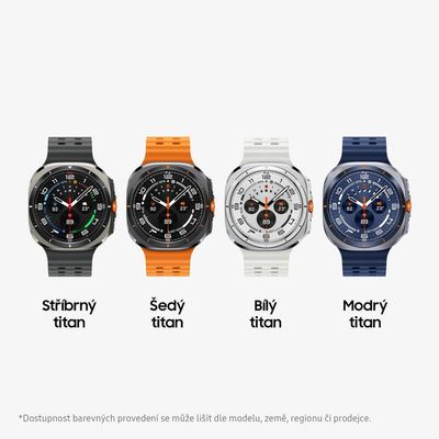 Samsung Galaxy Watch Ultra (2025) LTE stříbrný titan