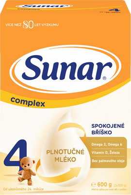 Sunar Complex 4 batolecí mléko 600 g