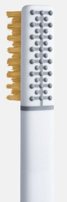 Piuma zubní kartáček s vitamínem C + držák, medium bílý