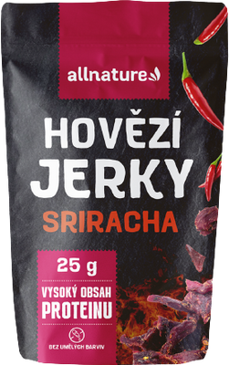 Allnature BEEF Sriracha Jerky 25 g