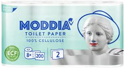 Moddia Toaletní papír 2vrstvý 8 ks