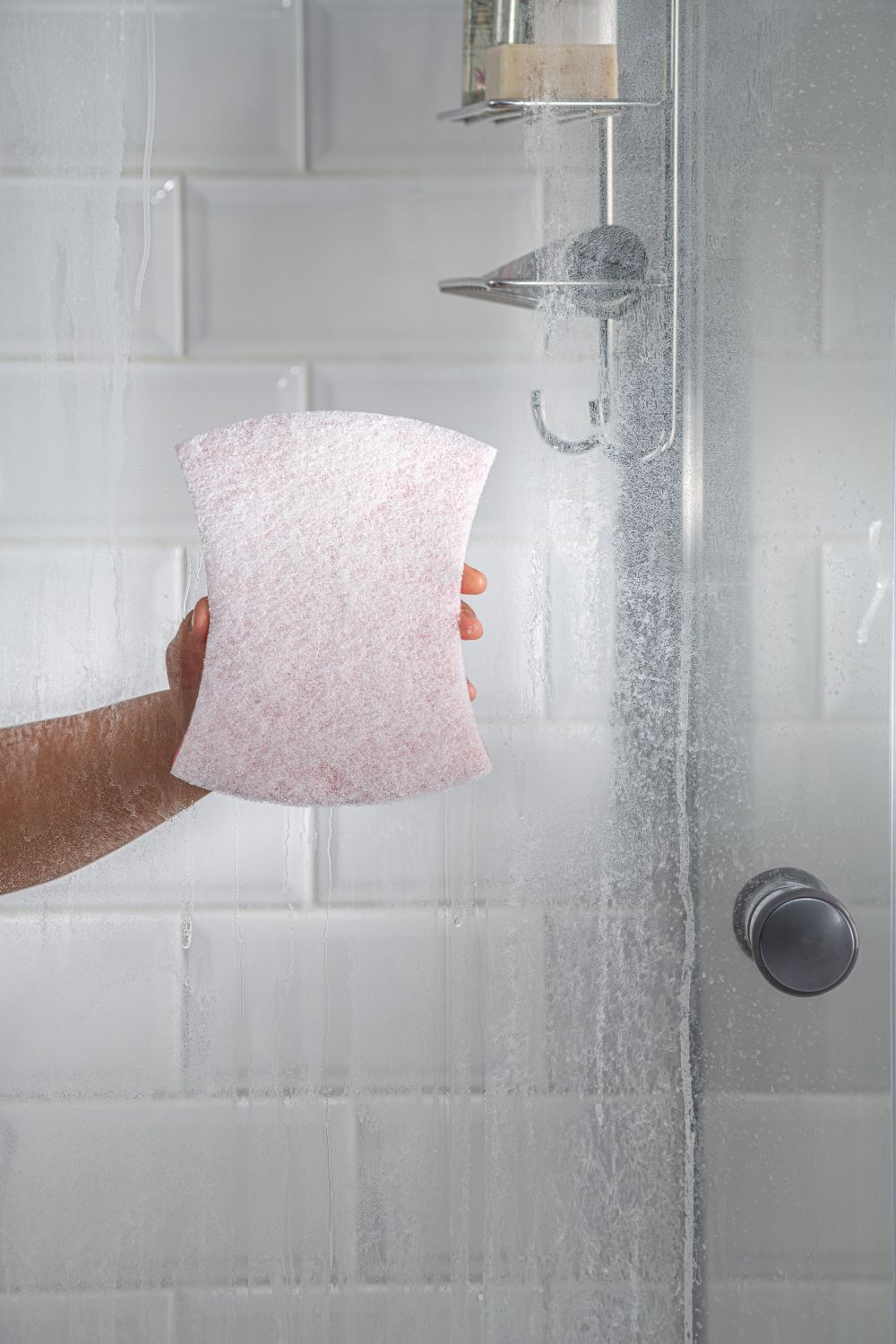 3M Scotch-Brite® Bath Nail Saver XXL - koupelnová houbička s chráničem nehtů 1 ks