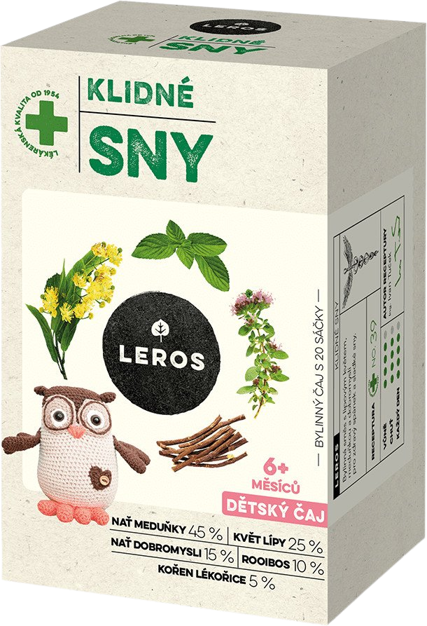 Leros Dětský čaj klidné sny 30 g