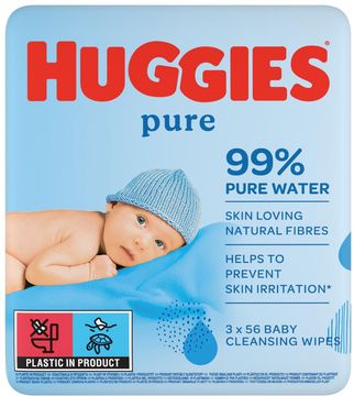 Huggies Pure Triplo 3 x 56 ks