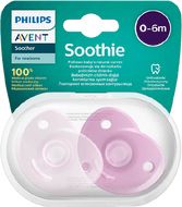 Philips Avent Šidítko Soothie 0-6m dívka 2 ks