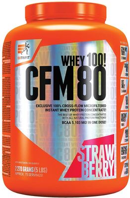 Extrifit CFM Instant Whey 80 jahoda 2.27 kg