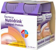 Nutridrink Compact Protein broskev/mango 4 x 125 ml
