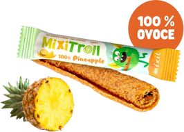 Mixit Ovocná rolka MixiTroll – 100 % Ananas 20 g