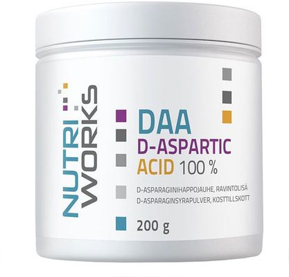 NutriWorks DAA D-Aspartic Acid 200 g