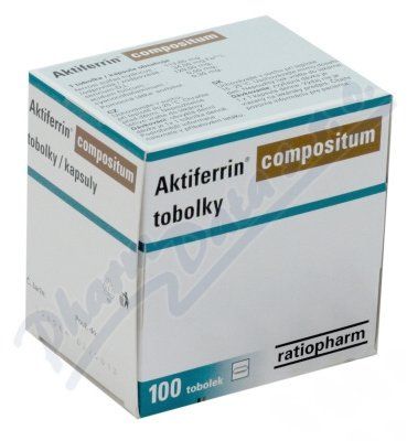 Aktiferrin Compositum cps.100