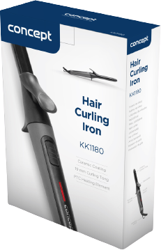 Concept KK1180 Kulma na vlasy klešťová TITAN CARE