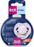 LOVI Dudlík silikonový dynamický PRIME 0-6m Lilac