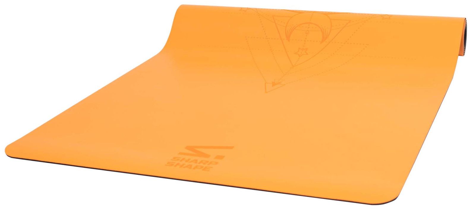 Sharp Shape Podložka na jógu PU Dream oranžová